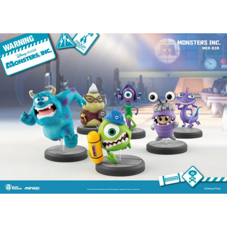 Monsters, Inc. Mini Egg Attack figúrka 6-pack 10 cm
